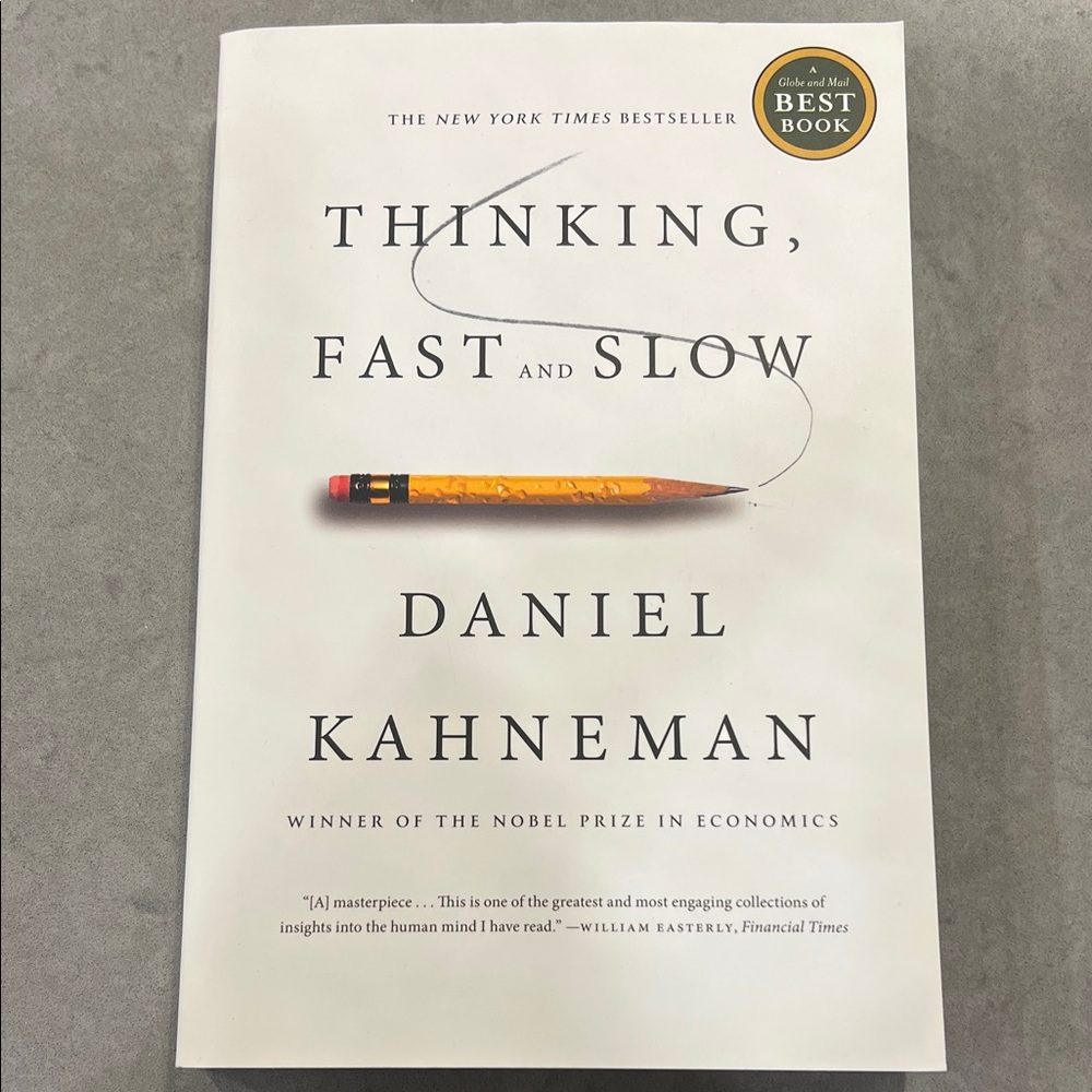 Thinking, Fast and Slow Book